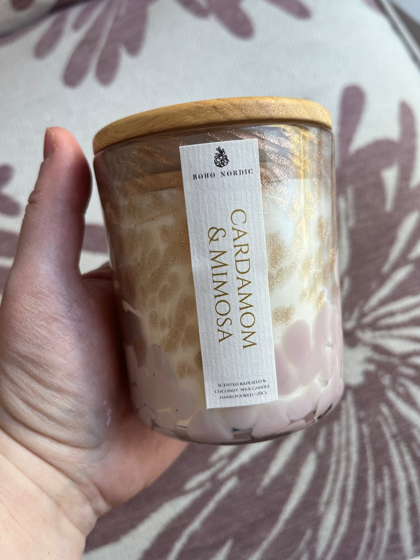 Cardamom & Mimosa - tuoksukynttilä