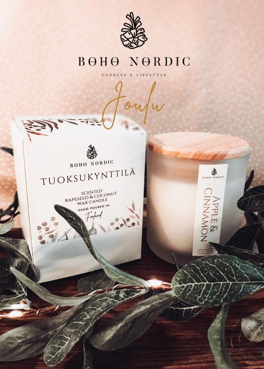 BLACK PLUM & RHUBARB - tuoksukynttilä