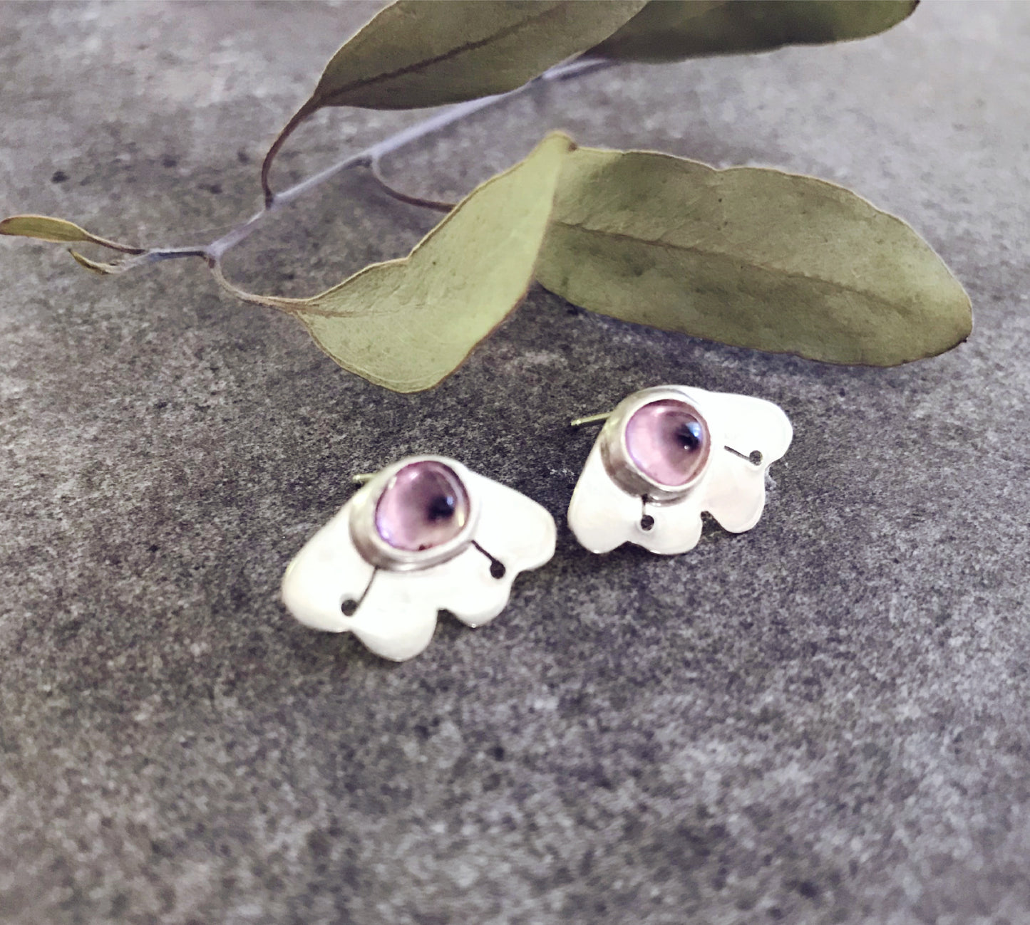 Dark Sarah Jewlery- Tourmaline earrings
