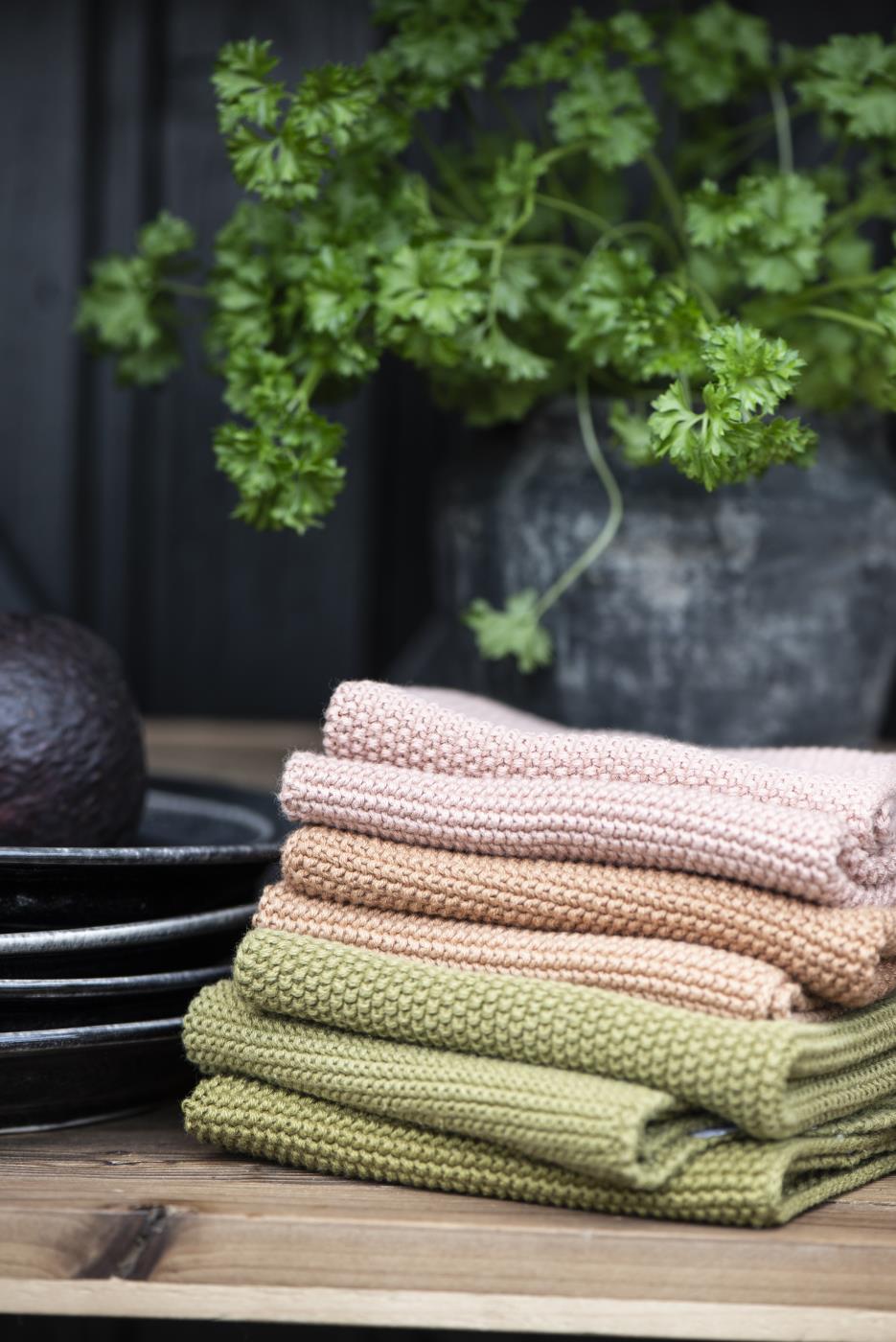 Mint - woven dishcloth